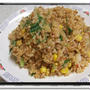 水菜と豚ミンチのチャーハン★焼肉のタレ使用で