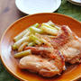 じゅんわり味染み！長ねぎと鶏肉の白だし煮