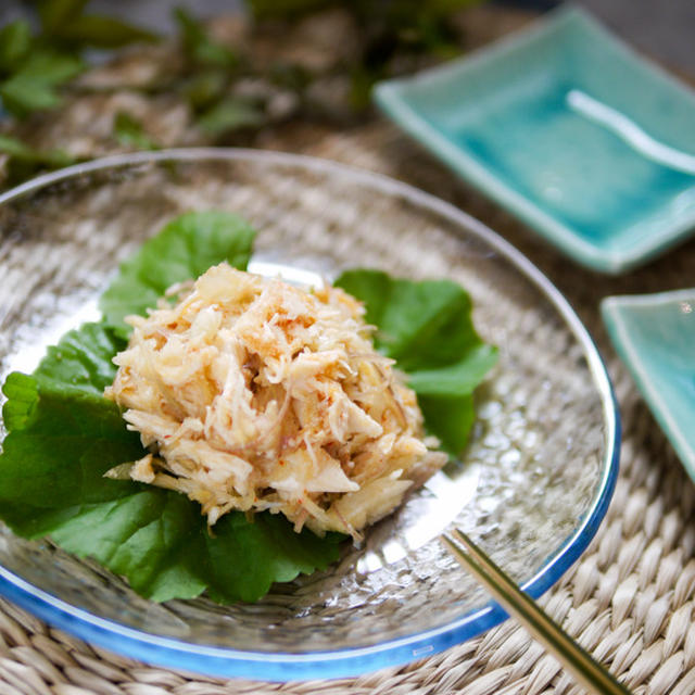 ５分で作れる簡単おかず ササミとミョウガの和え物 ささみレシピ おつまみ 和食 By Shimaさん レシピブログ 料理ブログのレシピ 満載