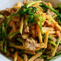 中華風 豚ヒレ肉と筍、芹の炒め物