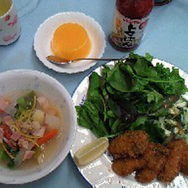 1月第3週の教室、冬の揚げ物№１