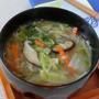 干し貝柱の代わりに缶詰でお手軽に♪ホタテ缶 de 白菜の中華風スープ