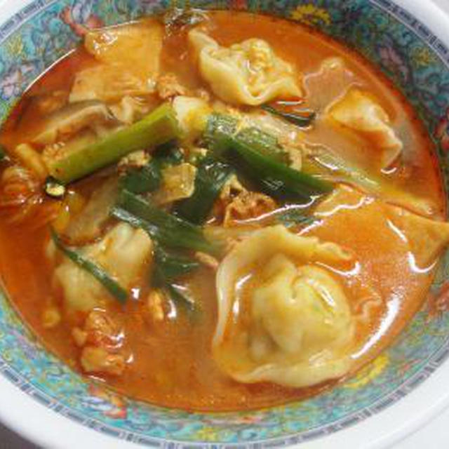 １４４日目：饅頭（マンドゥ）のキムチスープ