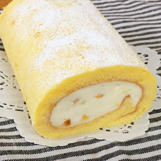 新作レッスン❤︎オレンジフロマージュロールケーキ