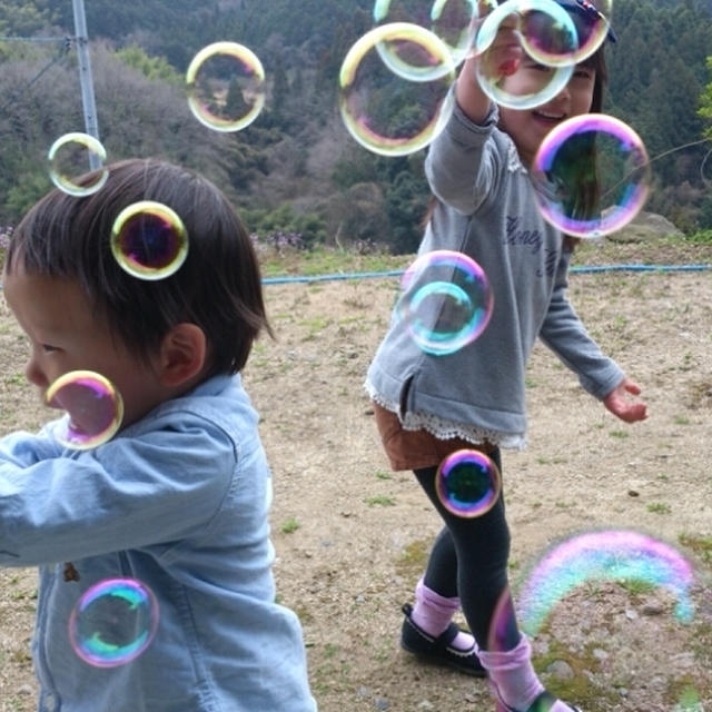シャボン玉☆