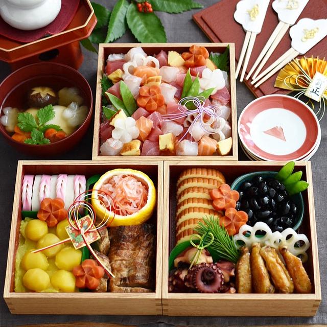 今年もよろしくお願い致します　#おせち料理