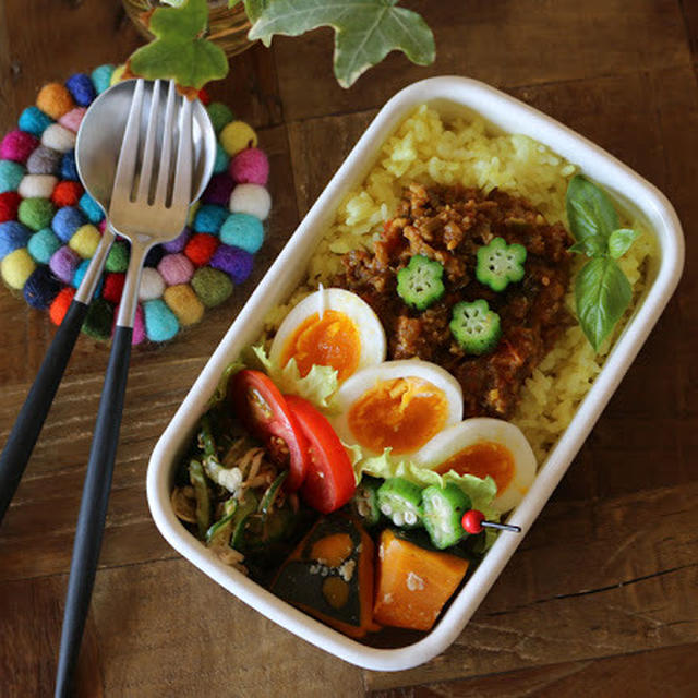 ドライカレー弁当