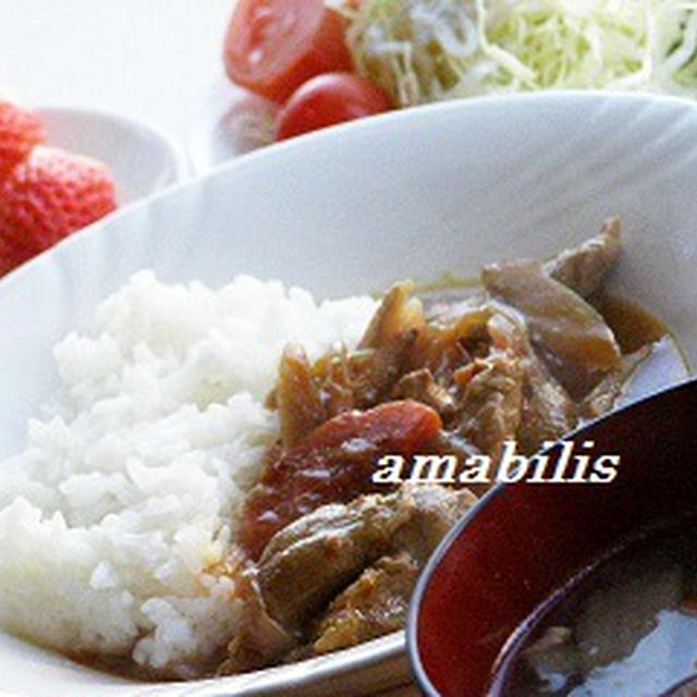 チキンカレー定食