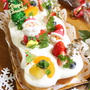 子供と作るクリスマスロールケーキ　レシピ
