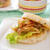 肉野菜炒めライスバーガー