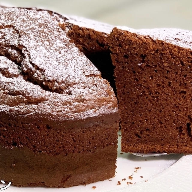 バレンタインに！材料４つで簡単『生チョコレートケーキ』の作り方