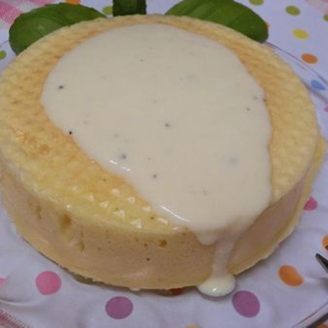 シリコン型で厚さ4センチ ふっくらチーズパンケーキ By 花ぴーさん レシピブログ 料理ブログのレシピ満載