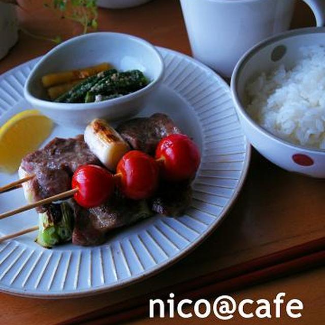 ネギマで串ランチ?☆