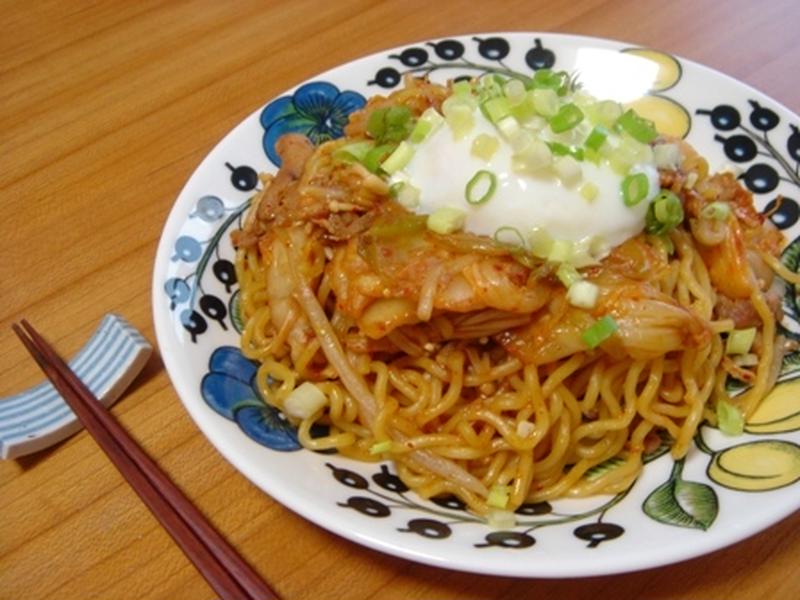 豚キム焼きそば。