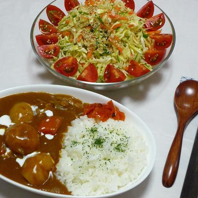 2011年5月16日（月）の晩ごはん。