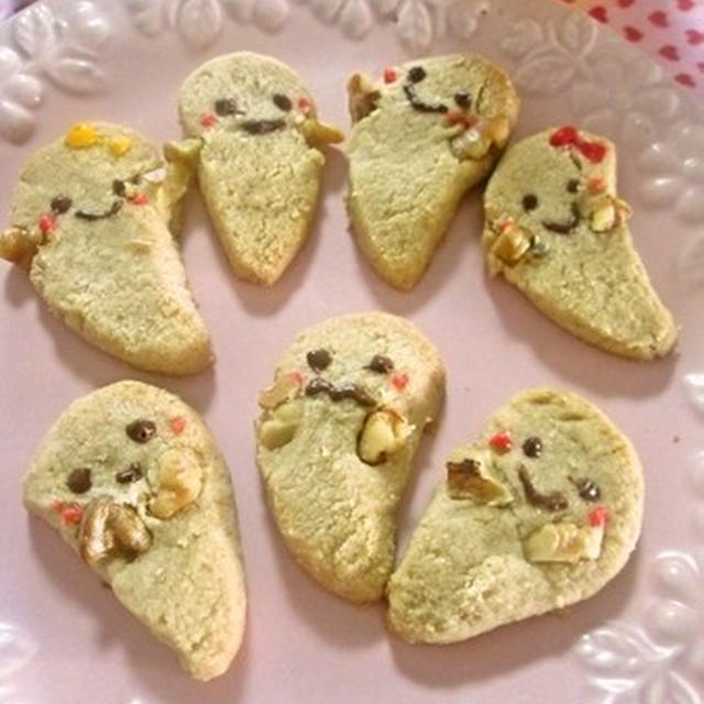 ハロウィンに♡おばけちゃんスパイスクッキー