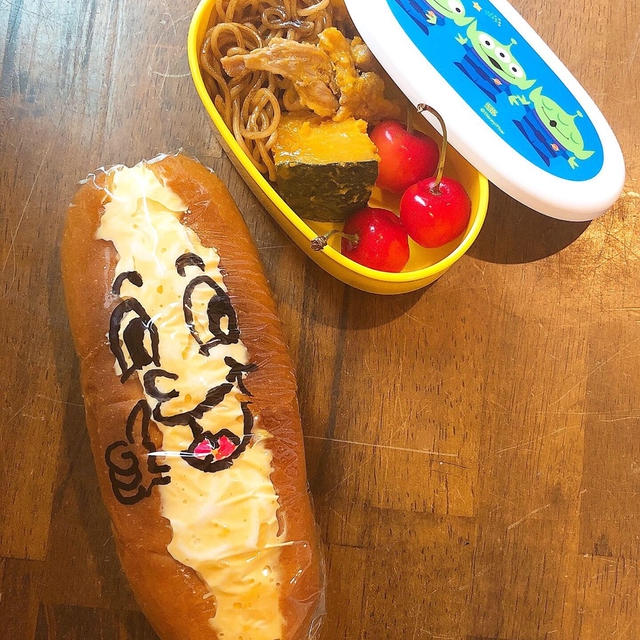 寝坊弁当です！！