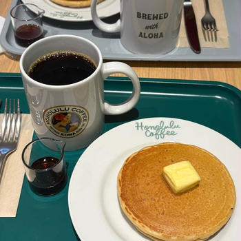 ハワイなcafeでパンケーキ♪