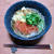 コクがあるのにさっぱりといただける！豚天トマト蕎麦