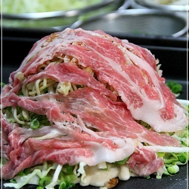 ・広島焼きとオキザリス