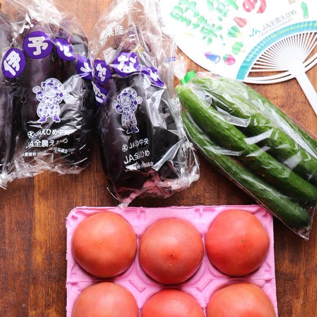 愛媛県産の夏野菜セットモニターに当選しました☆【#愛媛県野菜　#PR】
