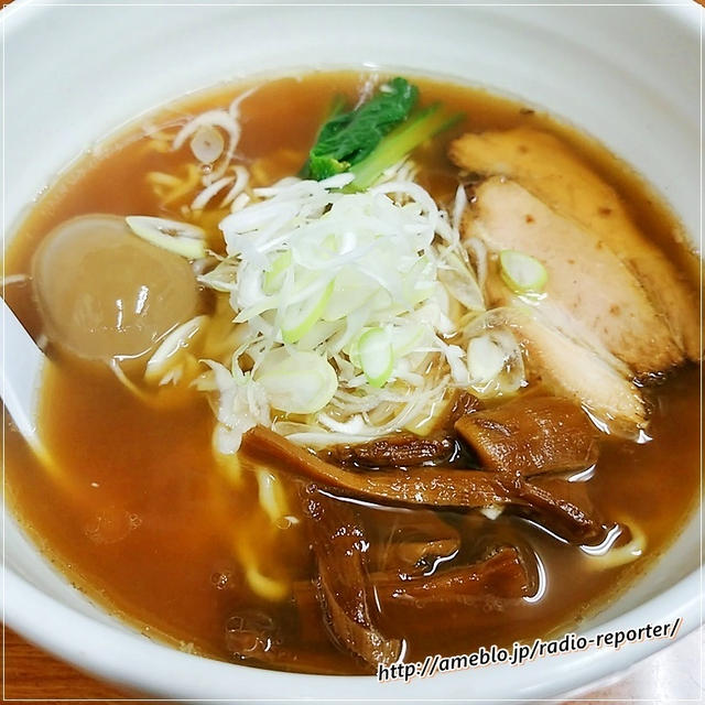 麺えどや☆ミシュラン掲載ラーメン店で、夏でも美味しいあっさりラーメン