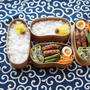 本日の兄弟弁当【キャベツのゆかり和え】＆昨日の晩ゴハン