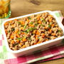 レンチン一撃！お弁当に最高。いろどりカレーそぼろの簡単作り方。