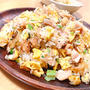 鮭チャーハン、お手軽辣白菜（ラーパーツァイ）