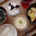 冷たいミルク茶碗蒸し#本日のおうちごはん