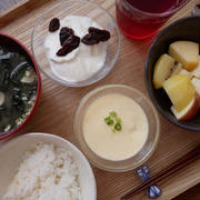 冷たいミルク茶碗蒸し#本日のおうちごはん