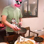 旦那が晩御飯を作ってくれました〜！
