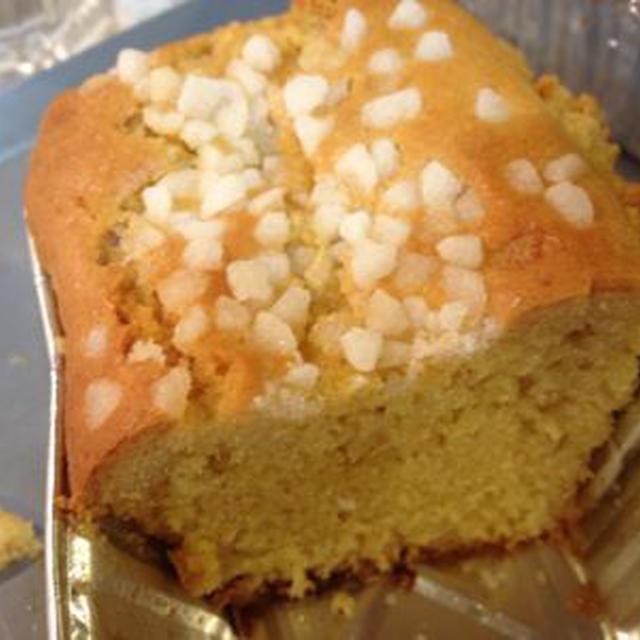 パールシュガーのパウンドケーキ By うめすっぱさん レシピブログ 料理ブログのレシピ満載