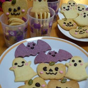 ハロウィンのお菓子 NO.3 （野菜パウダー入りクッキー☆）