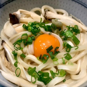 レンチンバターわさびうどん