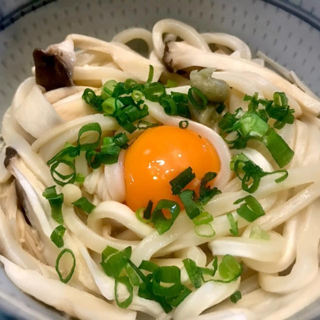 レンチンバターわさびうどん