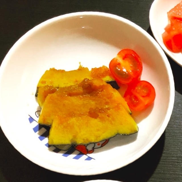 幼児食 1y11m かぼちゃのハニーバターソテー By うさぱんさん レシピブログ 料理ブログのレシピ満載