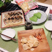 ★帰省から帰宅日のお土産夕食＆昨日の夕食・#本日のおうちごはん