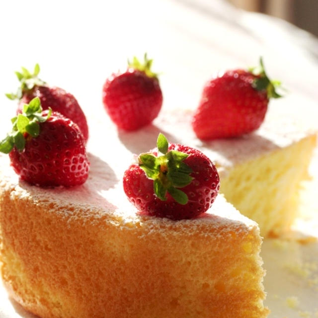 やさしい・やさしい・お米のケーキ*
