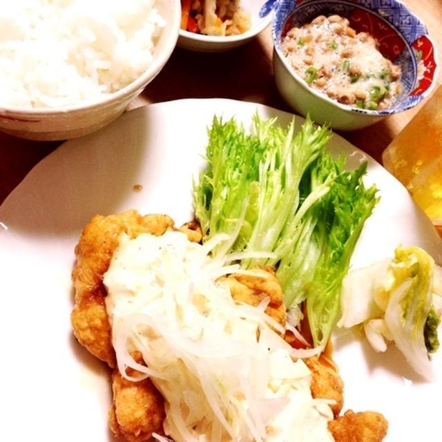 疲れたけどチキン南蛮!!