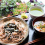 ＊桜満開計画と１０分調理！鴨南つけそばもどきで縁側ランチ♪＊
