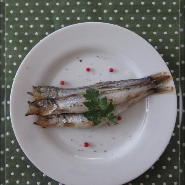 子持ちししゃものコンフィ・一夜干しコンフィ