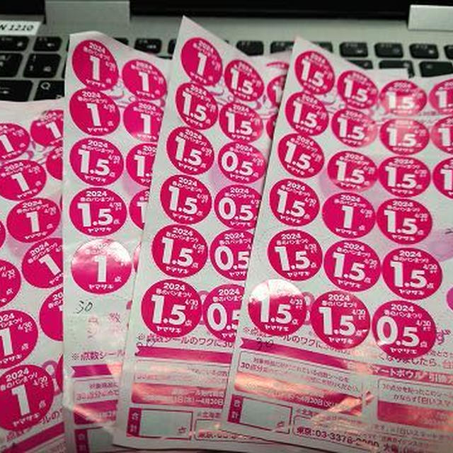 やっと帰宅 / ヤマザキ春のパンまつり その後