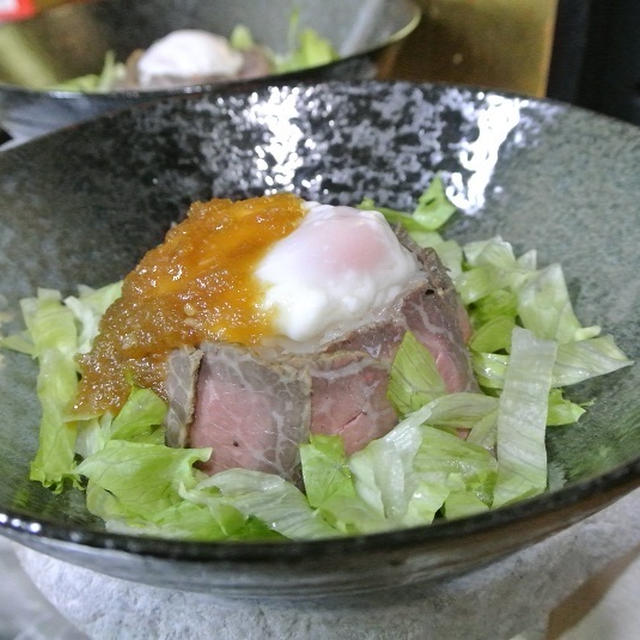 ローストビーフ丼