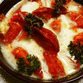 モッツアレラチーズのトマト焼き