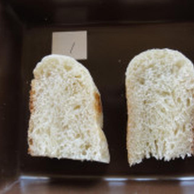 強力粉でパンを作り比べる