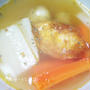 staubレシピ~鱈白子と根菜のスープ~