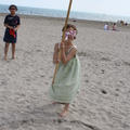 海岸でピニャータ