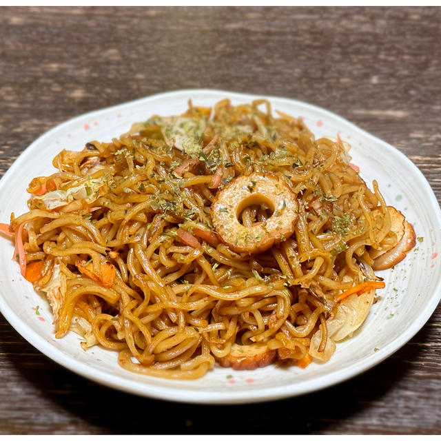 ちくわ焼きそば