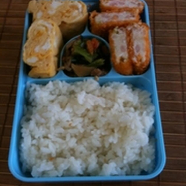 今日はお弁当で頑張ろう